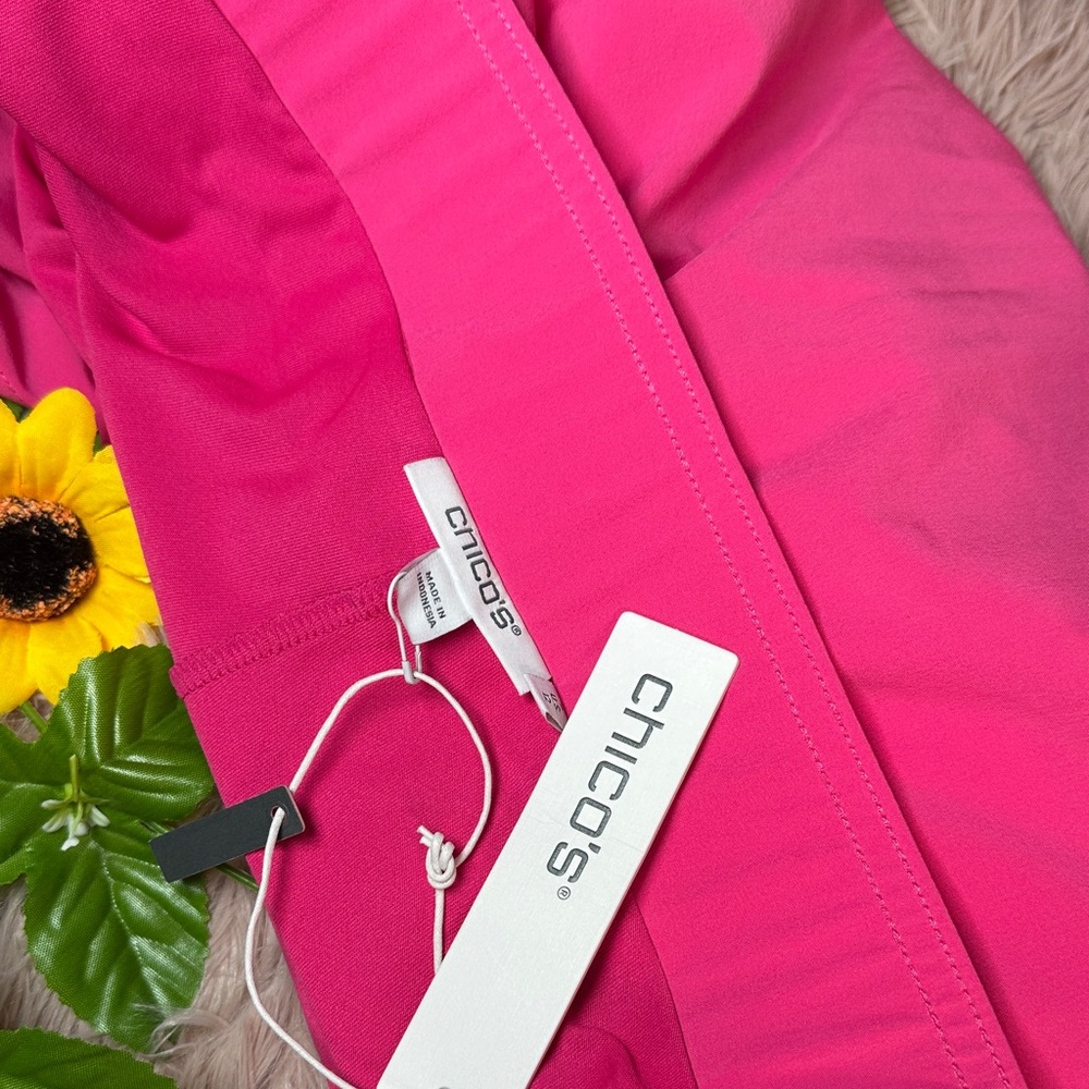 Chico's Vibrant Pink Mini Skirt - Picture 10 of 12